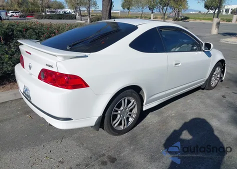 2006 Acura Rsx z USA, uszkodzony, nr VIN JH4DC548X6S018149